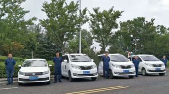 青島空壓機(jī)維修車隊