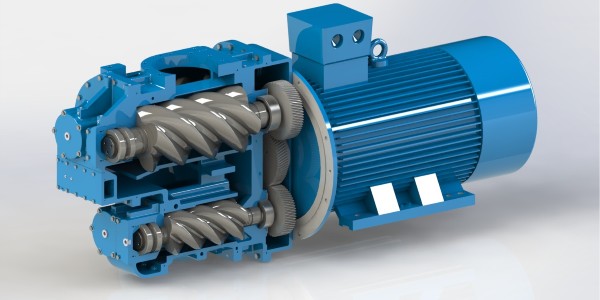 兩級壓縮空壓機是如何工作的？